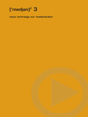 cover image of neue vortraege zur medienkultur